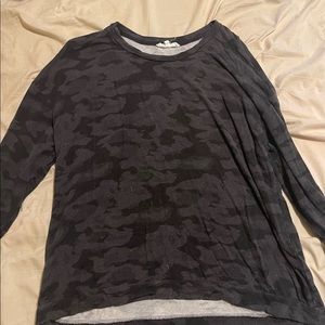 Grey cami long sleeve